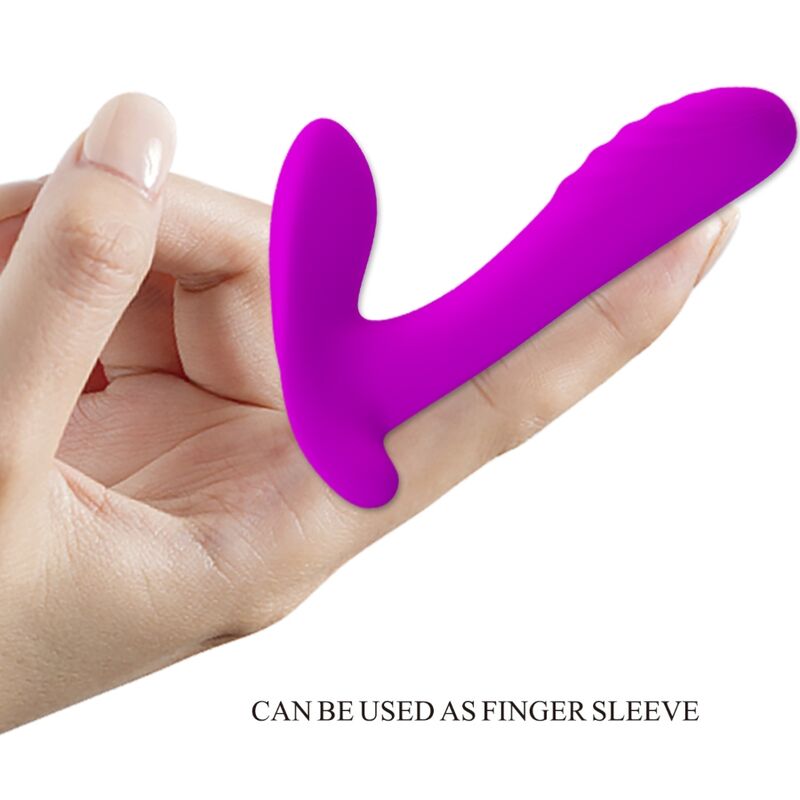 PRETTY LOVE - Massager & Vibrator mit 12 Vibrationsmodi und Fernbedienung Lila