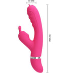 PRETTY LOVE - Phoenix Multifunktions-Rabbit-Vibrator Rosa