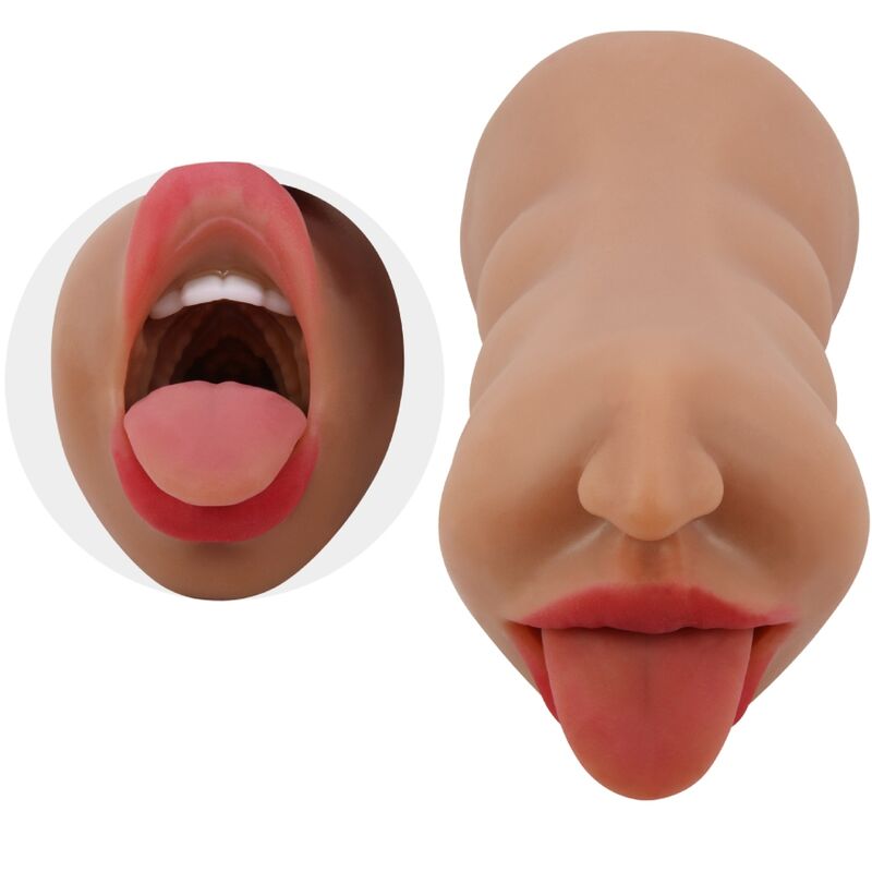 CRAZY BULL – Sarah realistischer Doppeldildo, Hautfarben