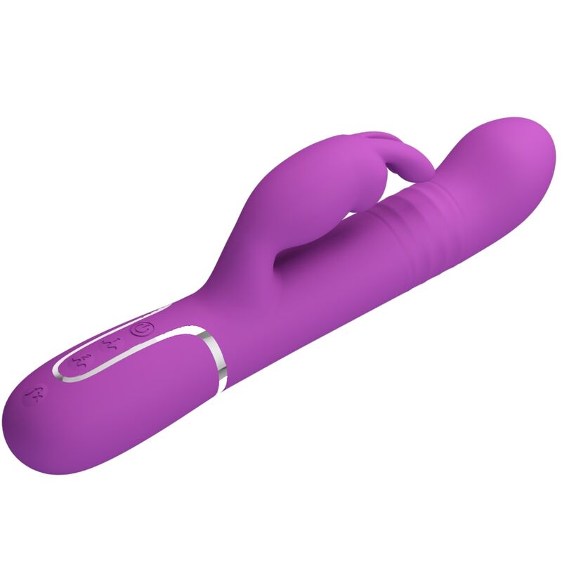 PRETTY LOVE - Coale 4-in-1 Multifunktions-Rabbit-Vibrator Lila