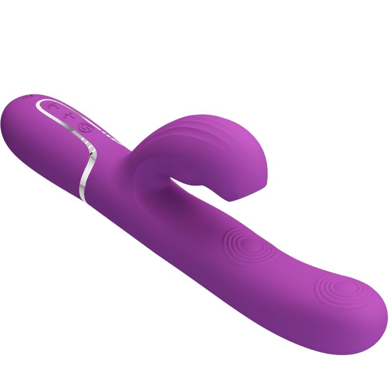 PRETTY LOVE – Perlita 3-in-1-Multifunktions-Rabbit-Vibrator, Lila