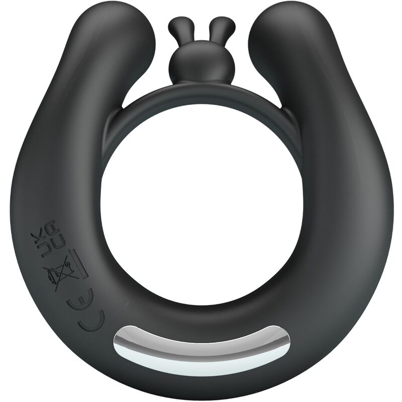 PRETTY LOVE – Dahlia Vibrator mit 12 Vibrationsmodi, Schwarz