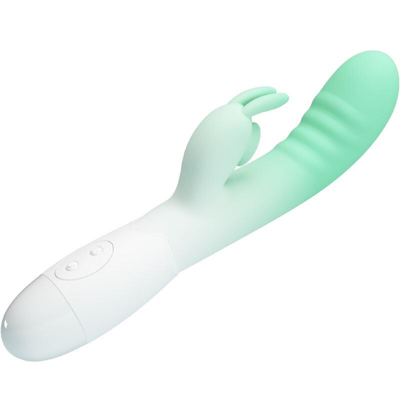 PRETTY LOVE - Cerberus Rabbit Vibrator, 30 Vibrationsmodi, Grün