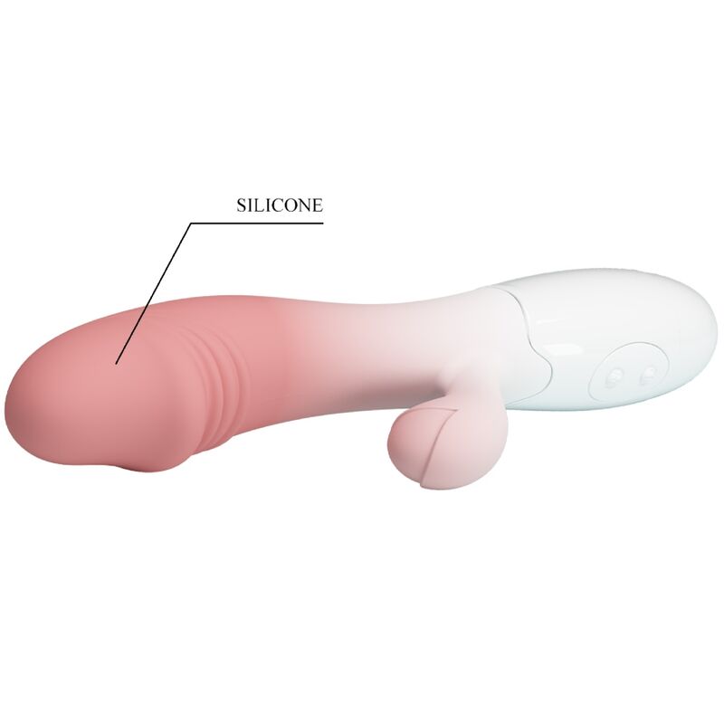 PRETTY LOVE - Snappy Rabbit Vibrator, 30 Vibrationsmodi, Rosa