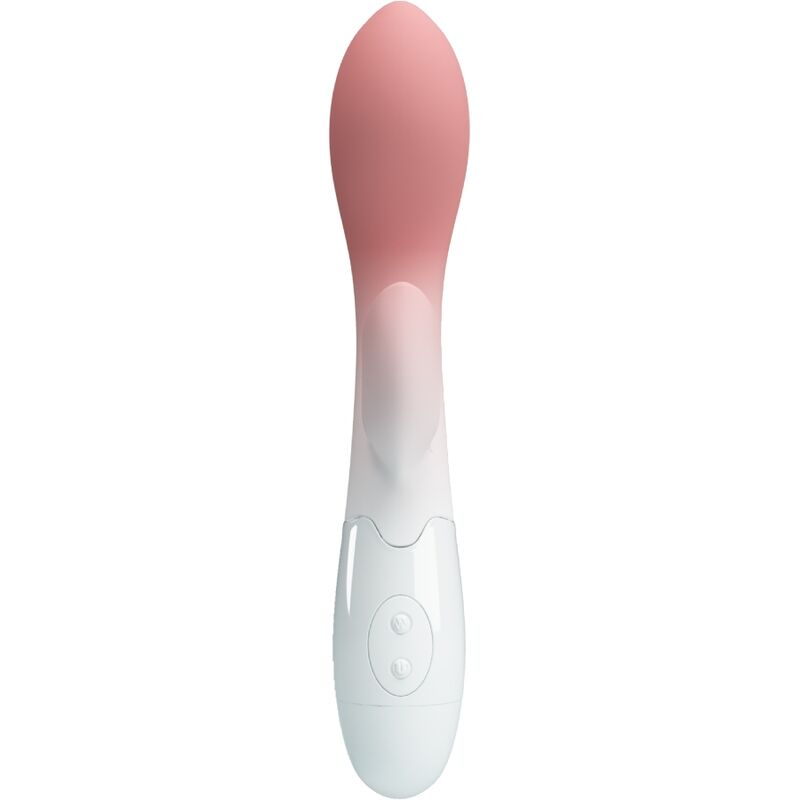 PRETTY LOVE - Brighty G-Spot-Vibrator mit Klitorisstimulator, 30 Vibrationsmodi, Rosa
