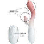 PRETTY LOVE - Brighty G-Spot-Vibrator mit Klitorisstimulator, 30 Vibrationsmodi, Rosa