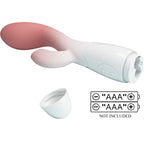 PRETTY LOVE - Brighty G-Spot-Vibrator mit Klitorisstimulator, 30 Vibrationsmodi, Rosa