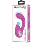 PRETTY LOVE - Sibel G-Spot-Vibrator mit Klitorisstimulator, 10 Vibrationsmodi, Lila