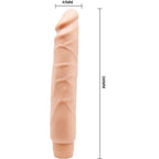 BAILE - Jack realistischer Vibrator, 26 cm, Hautfarbe