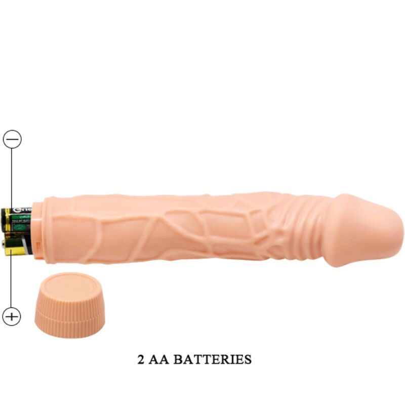 BAILE – Bob realistischer Dildo, 22,5 cm, Hautfarben
