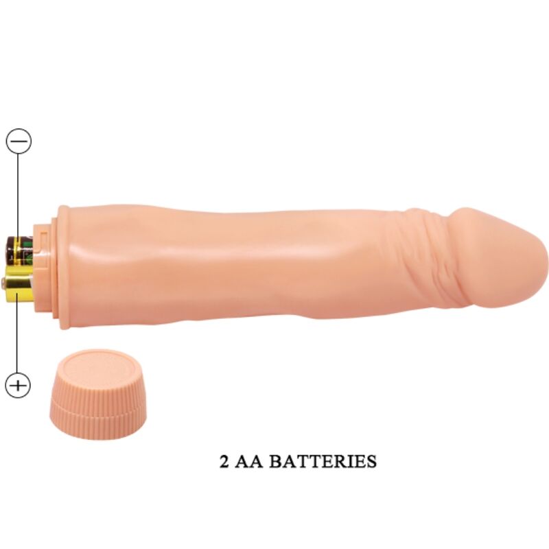 BAILE – Zwerg realistischer Vibrator, 21 cm, Hautfarben