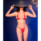 CHILIROSE – CR 4840 Mikrobikini Rot S/M