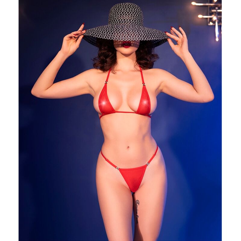 CHILIROSE – CR 4840 Mikrobikini Rot S/M