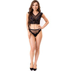 LIVCO CORSETTI FASHION – Elin LC 20212 BH + Höschen Schwarz
