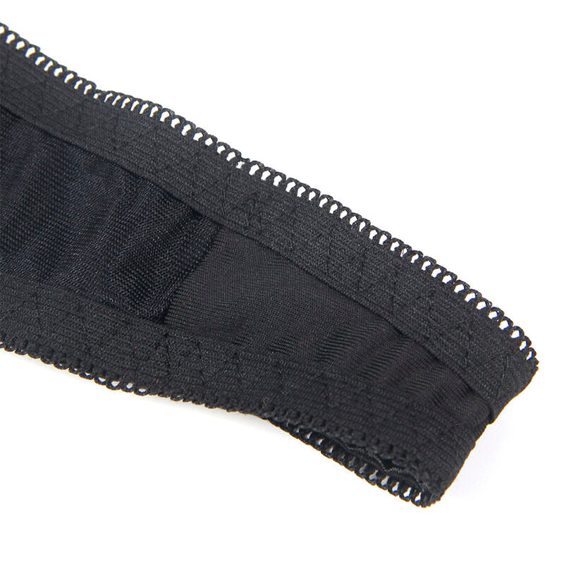 SUBBLIME – BH-Set mit verstellbarer schwarzer Schleife L/XL