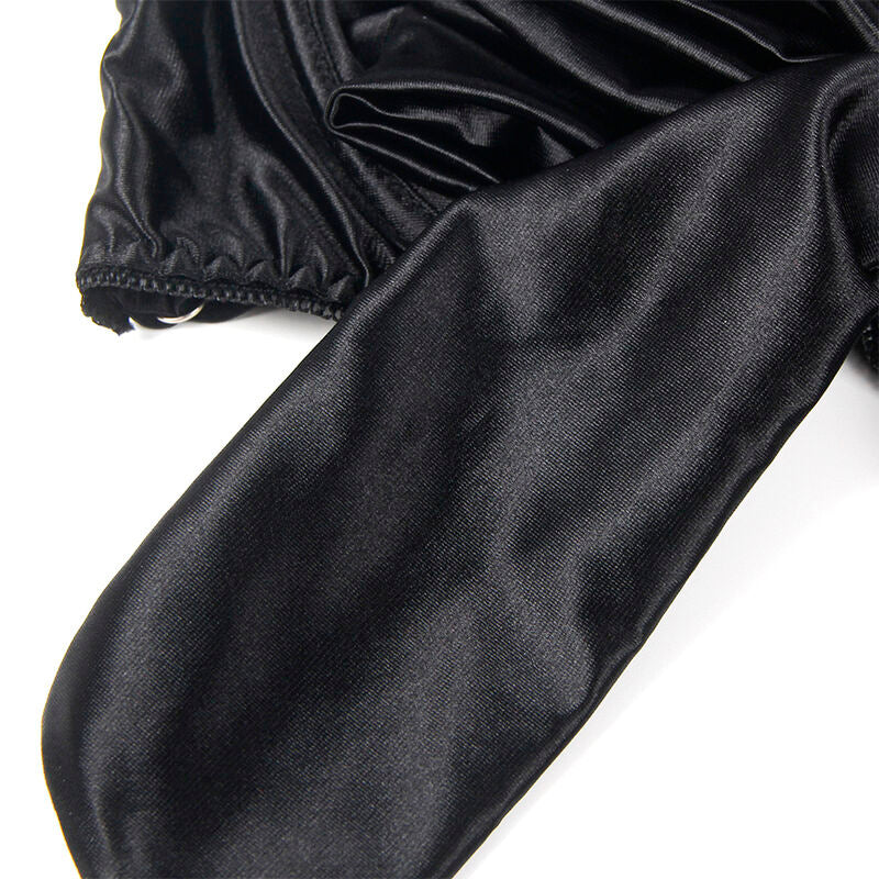 SUBBLIME – BH-Set mit verstellbarer schwarzer Schleife L/XL