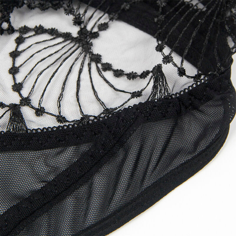 SUBBLIME – Body mit Halterneck und offenem Rücken aus Spitze L/XL