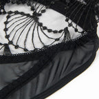 SUBBLIME – Spitzen-Body mit offenen Cups L/XL