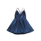 SUBBLIME – 955427 Kleid mit blauen Lederträgern L/XL