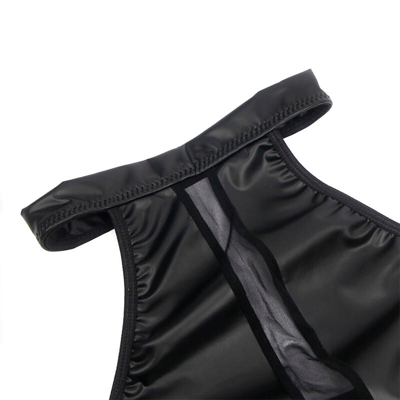 SUBBLIME – 955472 Neckholder-Kleid mit Transparenzen Schwarz S/M