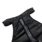 SUBBLIME – 955489 Neckholder-Kleid mit Transparenzen Schwarz L/XL