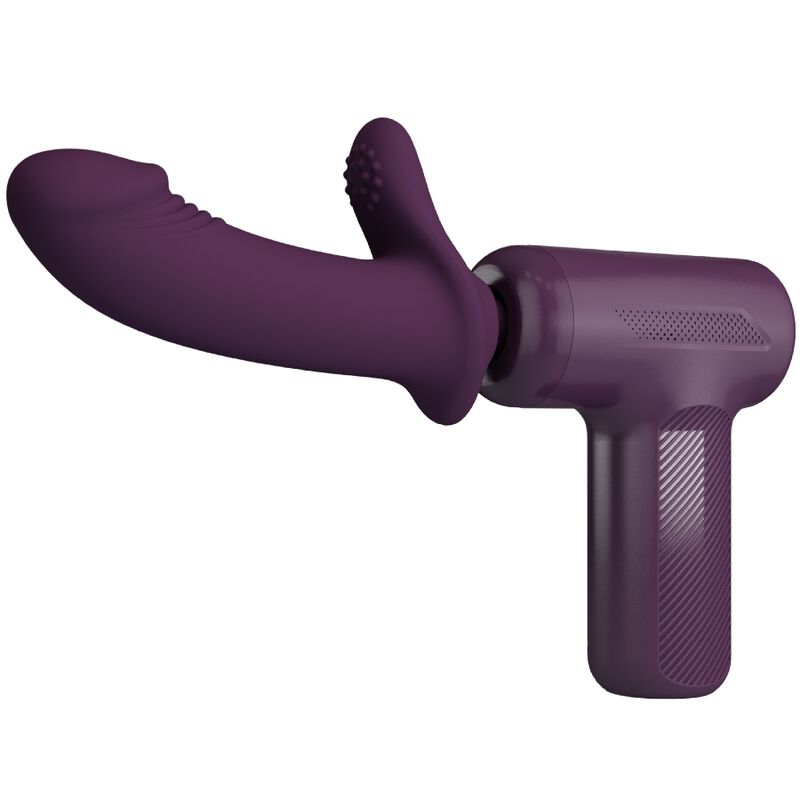 PRETTY LOVE – DJ Scholar Massagestab, 5 Vibrationsstufen, Lila