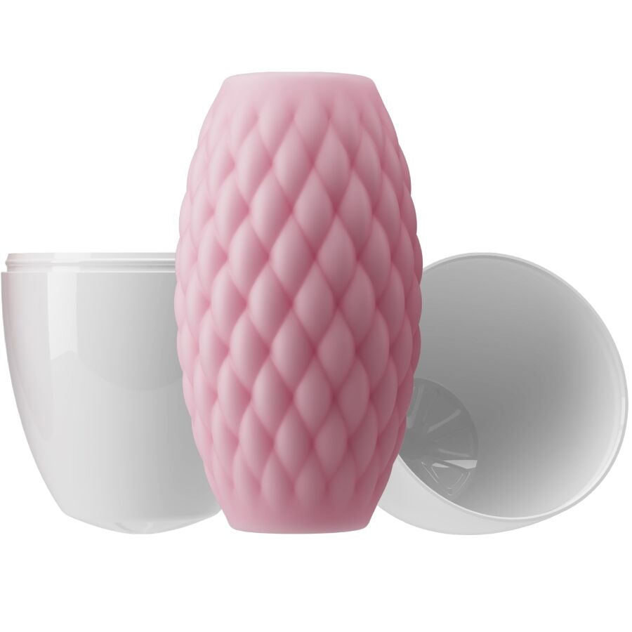 PRETTY LOVE – Athena Eros Silikon-Masturbator für Männer, Rosa
