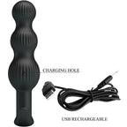 PRETTY LOVE - Sidney Analvibrator, 10 Vibrationsmodi, Schwarz