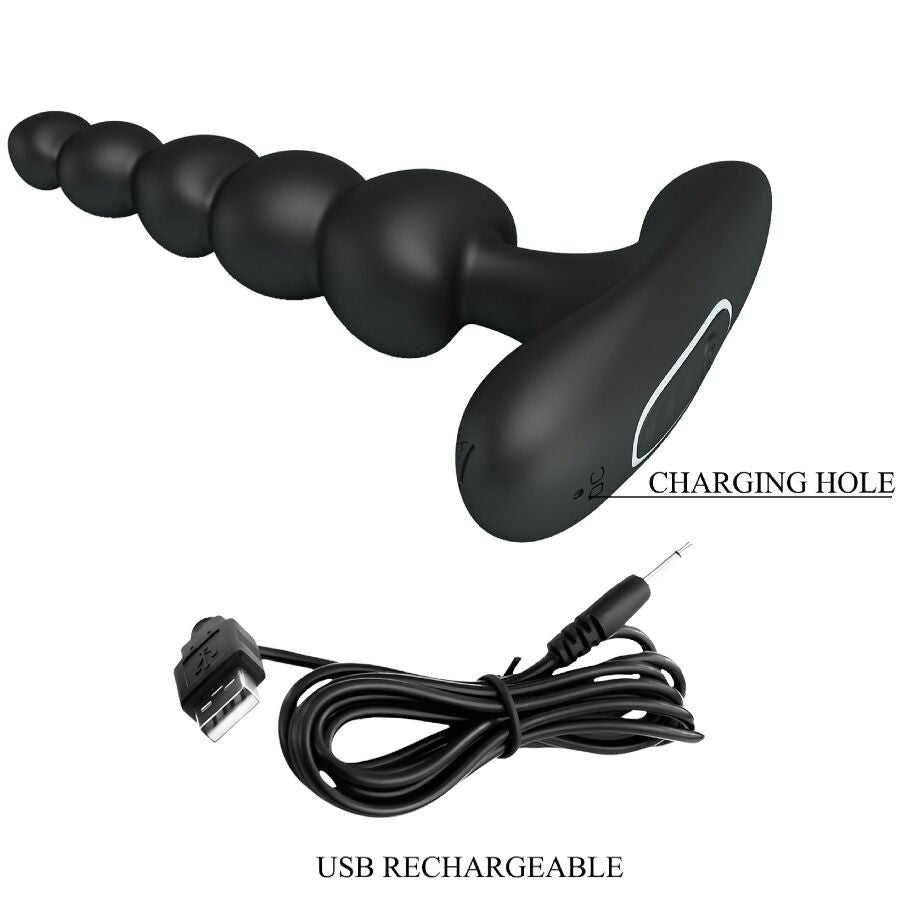 PRETTY LOVE - Corban Analvibrator, 10 Vibrationsmodi, Schwarz