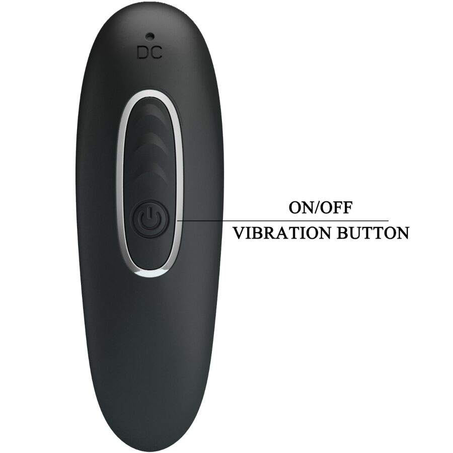 PRETTY LOVE - Corban Analvibrator, 10 Vibrationsmodi, Schwarz