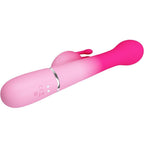 PRETTY LOVE - Dejon 3-in-1 Multifunktions-Rabbit-Vibrator Rosa