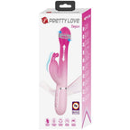 PRETTY LOVE - Dejon 3-in-1 Multifunktions-Rabbit-Vibrator Rosa