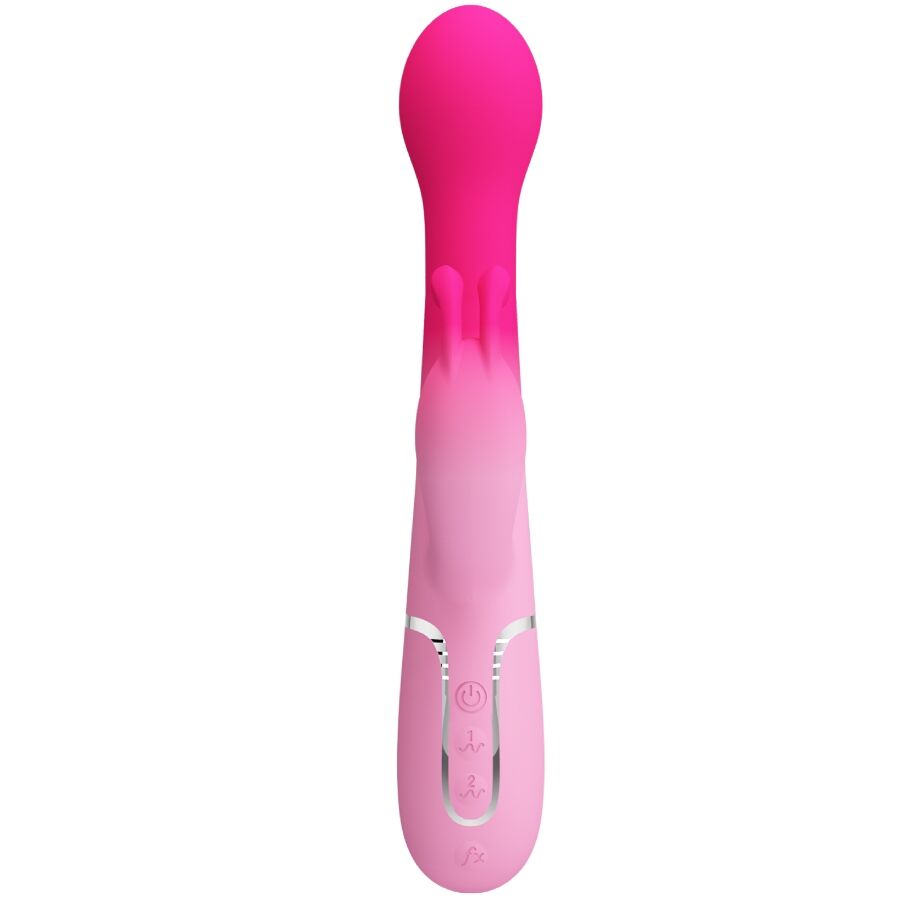 PRETTY LOVE - Dejon 3-in-1 Multifunktions-Rabbit-Vibrator Rosa