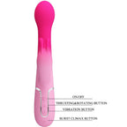 PRETTY LOVE - Dejon 3-in-1 Multifunktions-Rabbit-Vibrator Rosa