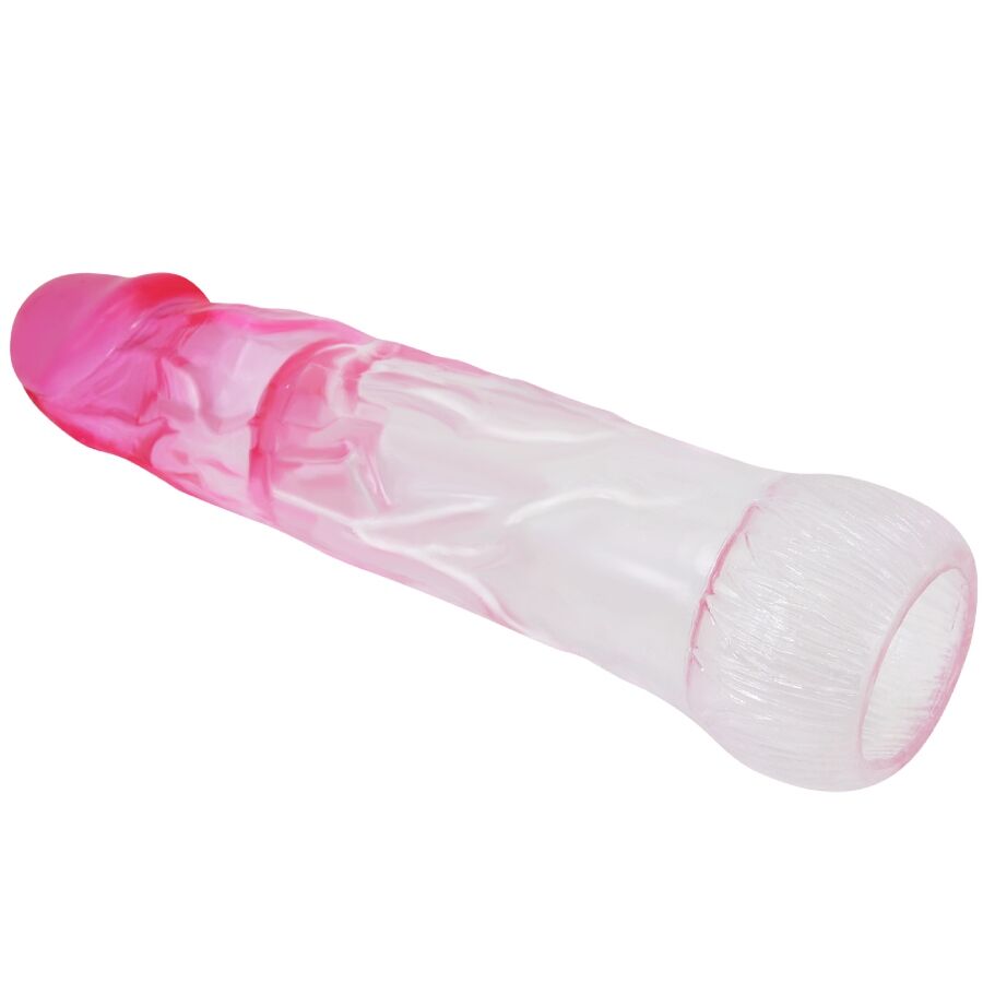 PRETTY LOVE – Neron realistische Penisvergrößerungshülle, 6 cm, Rosa