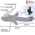 IBIZA – KRAFTVOLL VIBRATOR MIT STOSS- UND BEISSEFFEKT