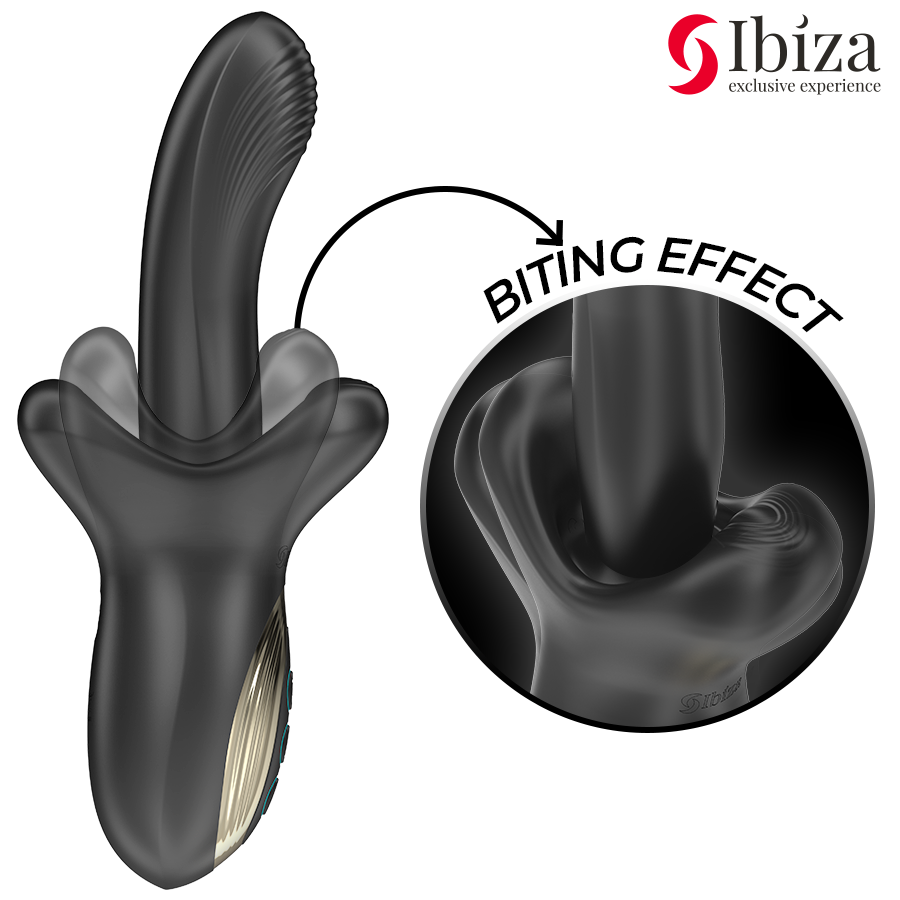 IBIZA – Vibrator mit Stoß- und Kneifeffekt