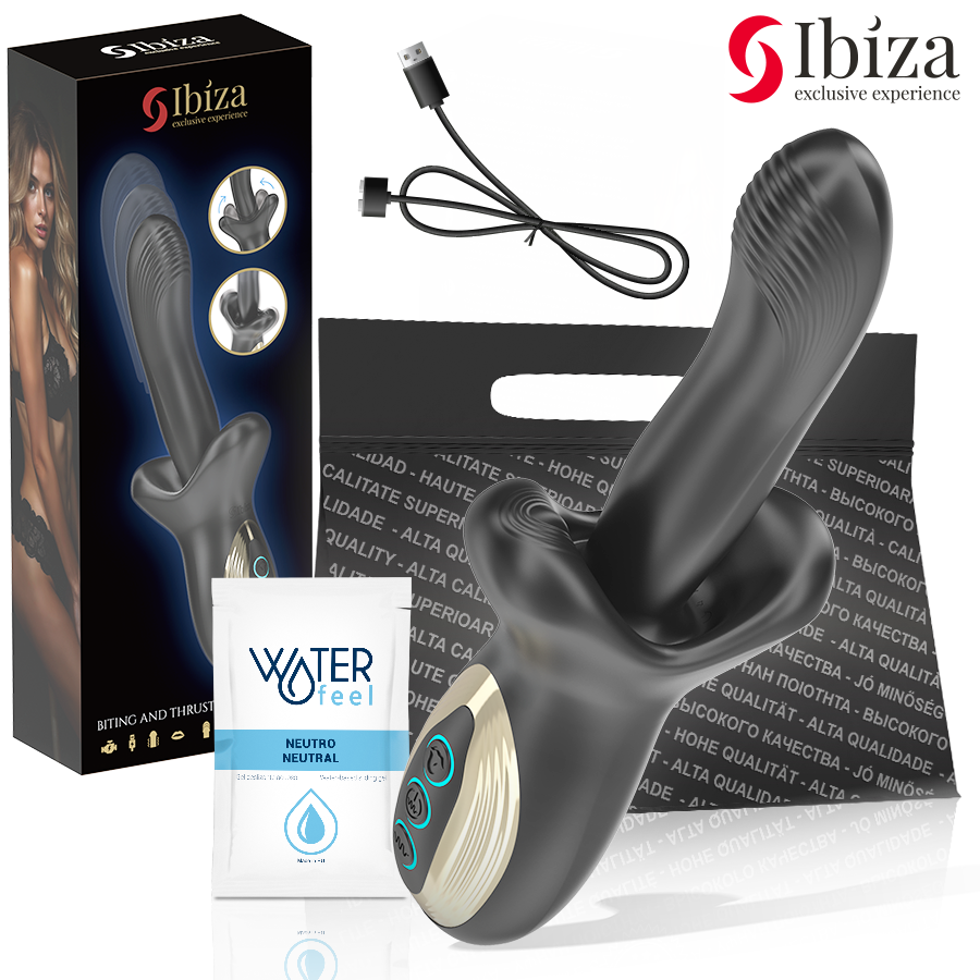 IBIZA – Vibrator mit Stoß- und Kneifeffekt