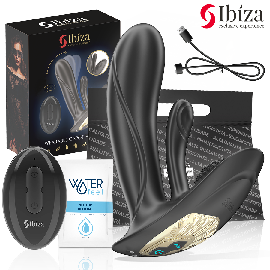 IBIZA – Tragbarer G-Punkt- und Klitorisstimulator mit Fernbedienung