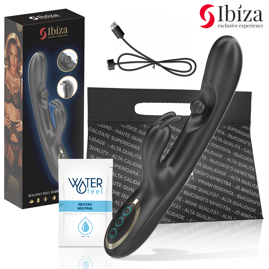 IBIZA – Rabbit-Vibrator mit Massageperle