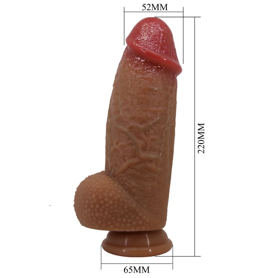 PRETTY LOVE - ACHILLE ULTRA REALISTISCHER DILDO 22 CM
