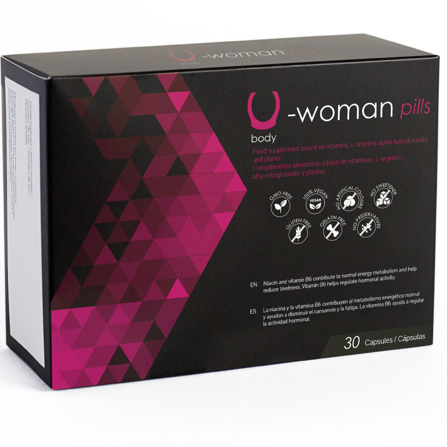 500 COSMETICS - U-WOMAN STEIGERT DIE LIBIDO DER FRAU - 30 KAPSELN