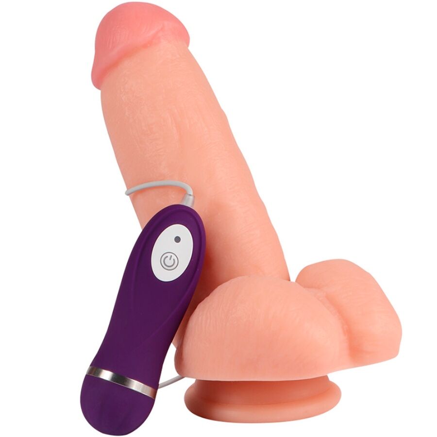 SHEQU – Red Eagle vibrierender Dildo mit Fernbedienung, 17 cm