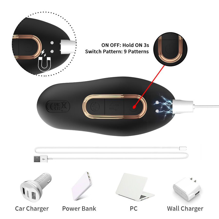 ARMONY - ANAL-PROSTATA-VIBRATOR MIT FERNBEDIENUNG SCHWARZ