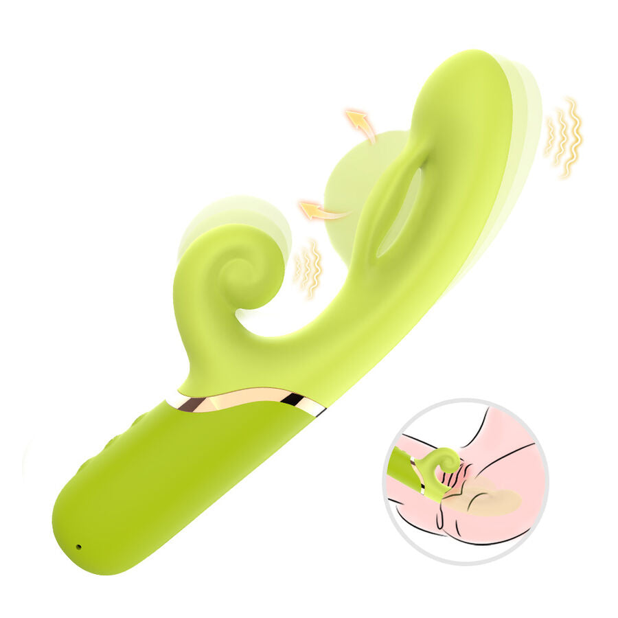 ARMONY – Aufblasbarer A-Punkt-Stimulator-Vibrator Grün