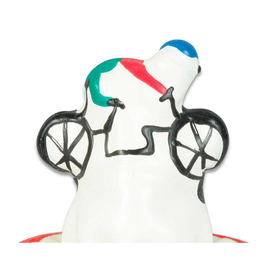 CONDOMERIE – Handbemalte Neuheitskondome Fahrrad
