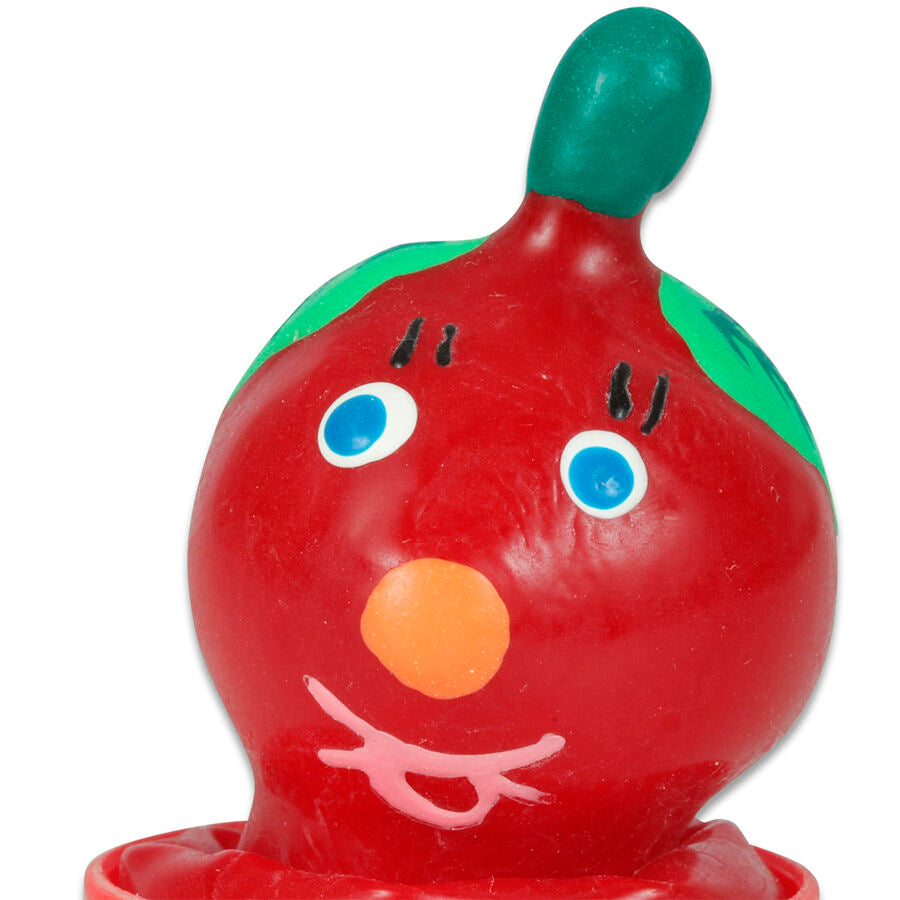 CONDOMERIE – Handbemalte Neuheitskondome Tomate