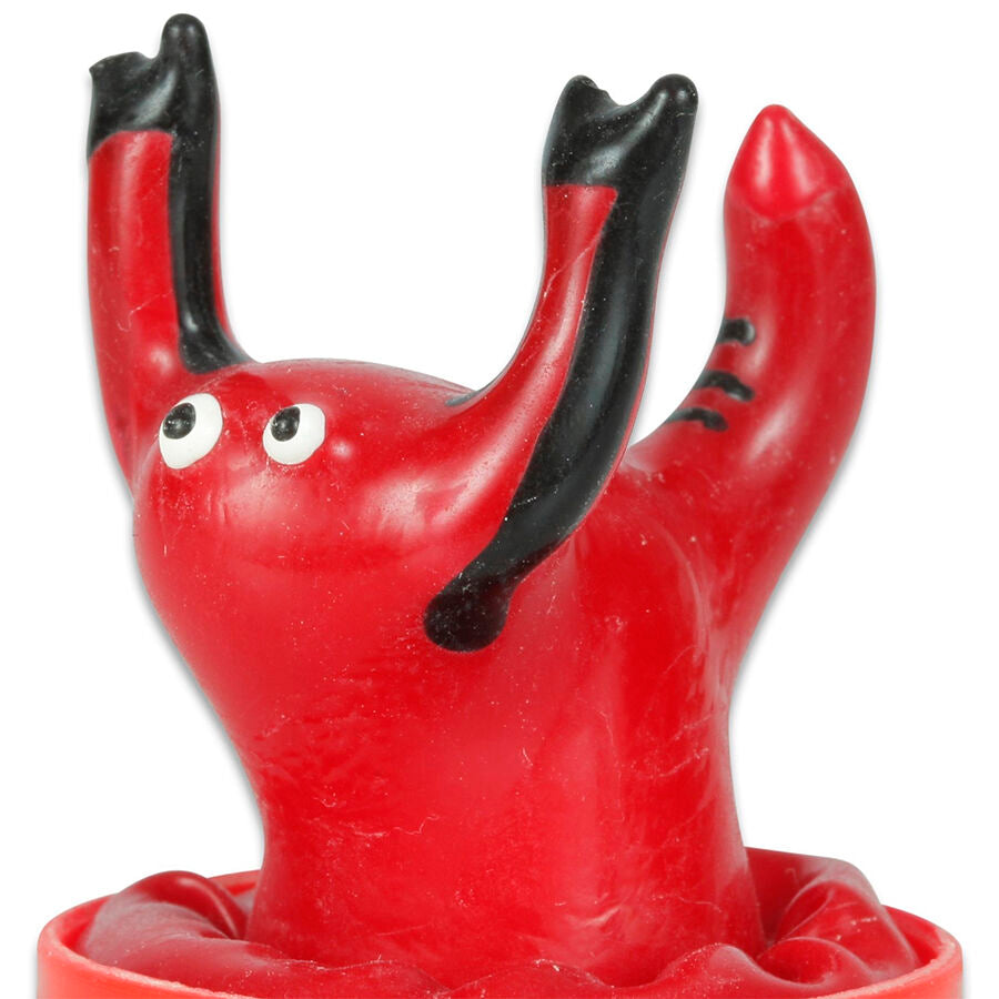 CONDOMERIE – Handbemalte Neuheitskondome Roter Skorpion