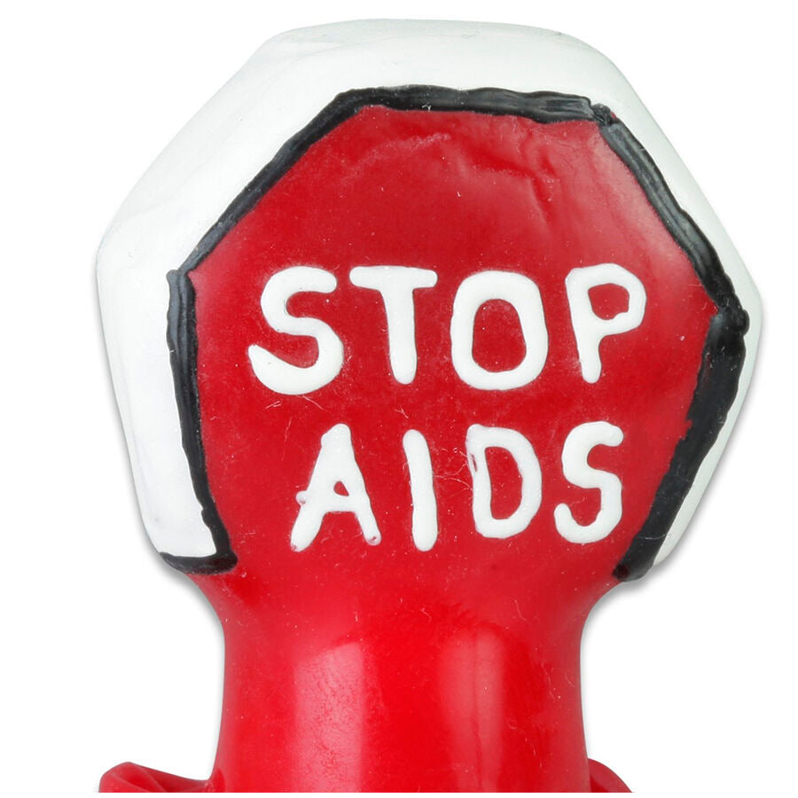 CONDOMERIE – Handbemalte Neuheiten-Kondome Stop Aids