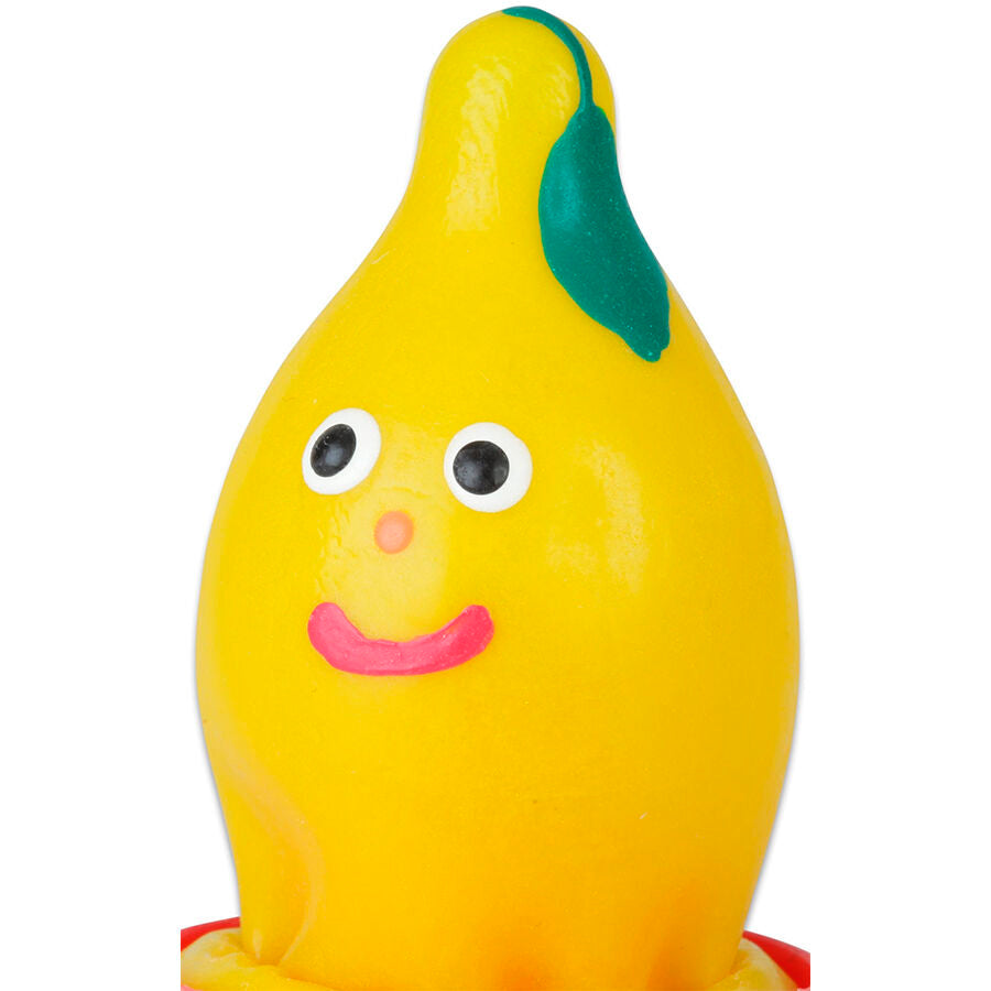 CONDOMERIE – Handbemalte Neuheitskondome Zitrone
